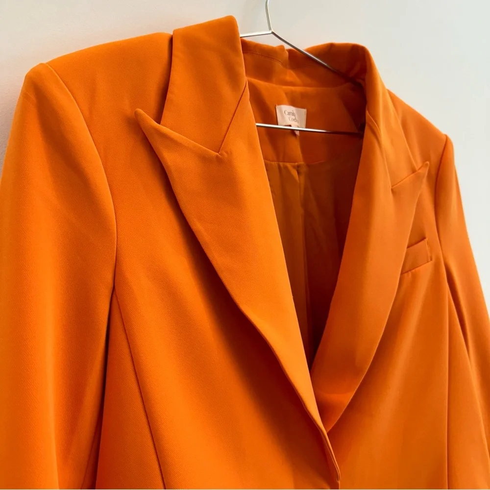 Camila Coelho Orange Blazer - Picture 3 of 6